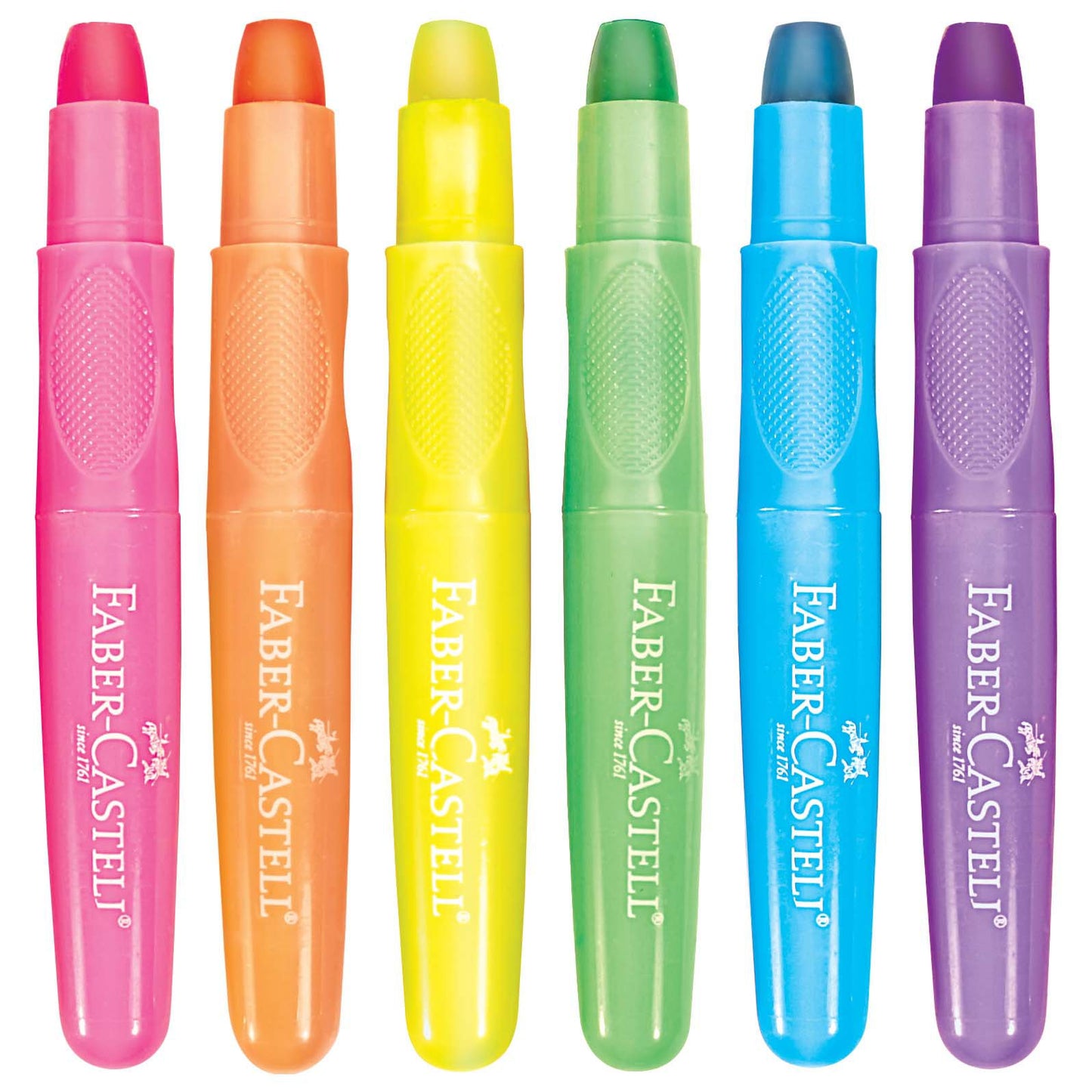 Faber-Castell Neon Gel Crayons