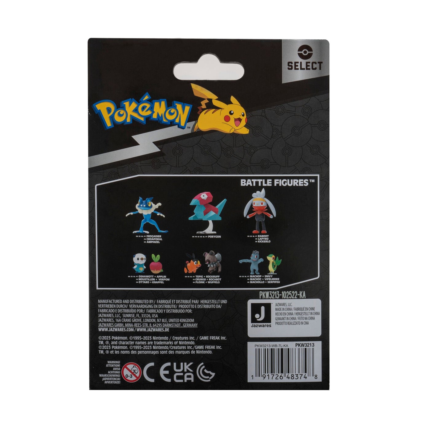 Pokémon Select Toxel Evolution Multi-Pack