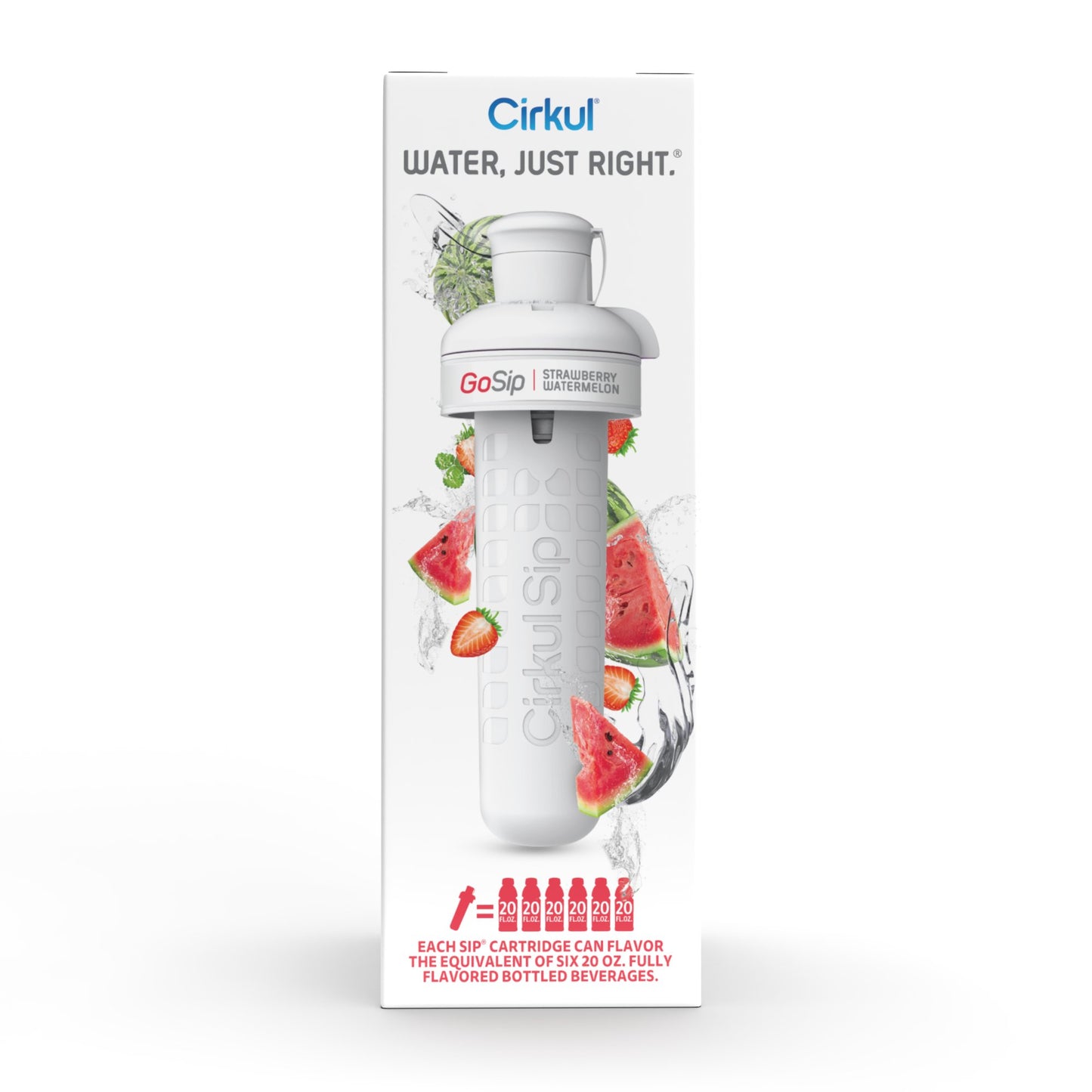 Cirkul GoSip Flavor Cartridge - Strawberry Watermelon