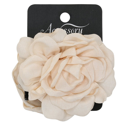 Accessory Choice Faux Flower Claw Hair Clip