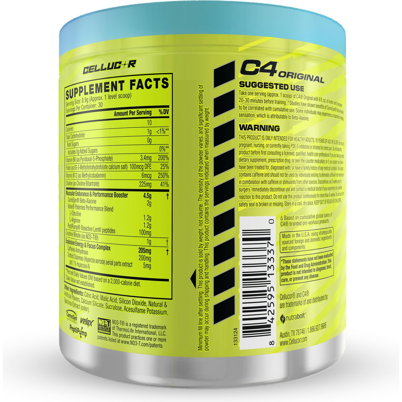 C4 Original Pre-Workout - Icy Blue Razz