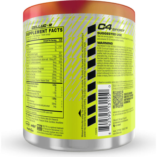 C4 Sport Pre-Workout - Hawaiian Punch Fruit Juicy Red