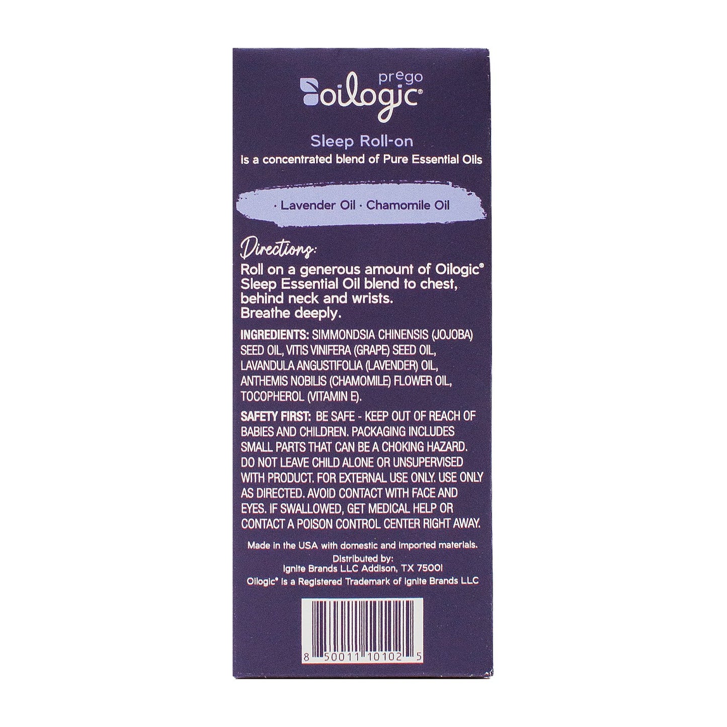 Oilogic Prego Sleep Essential Oil Roll-On