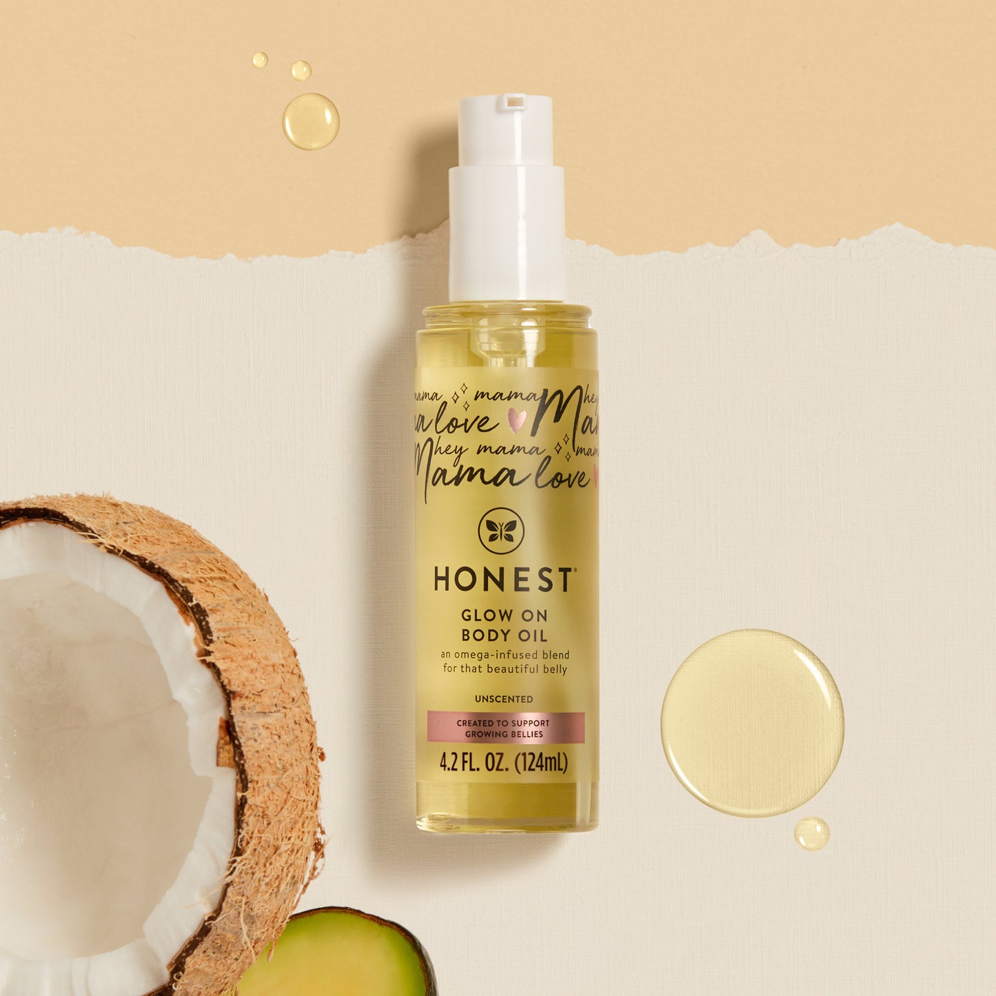 The Honest Company Glow On Body Oil - Unscented