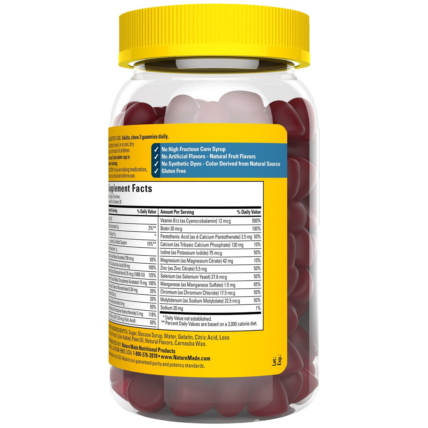 Nature Made Advanced Multi For Him Gummies - Mixed Berry