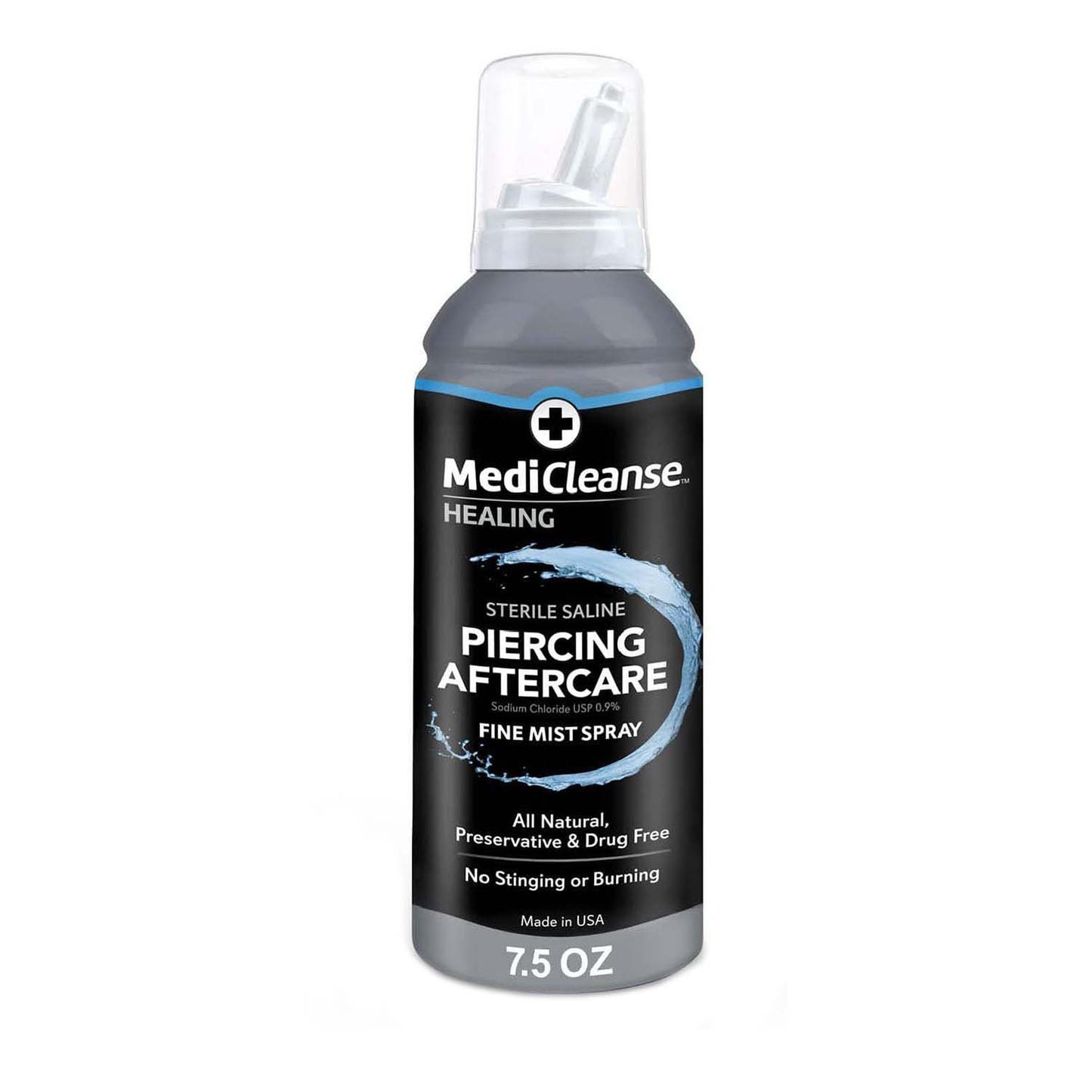 MediCleanse Healing Sterile Saline Piercing Aftercare