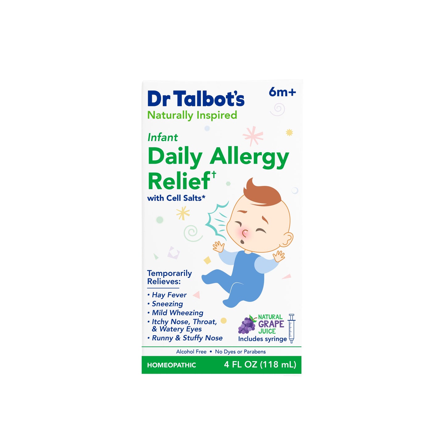 Dr. Talbot's Daily Allergy Relief Liquid - Grape
