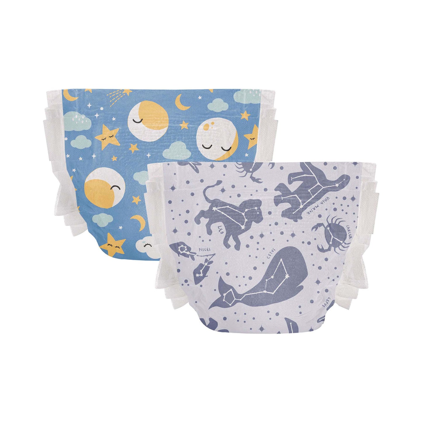 The Honest Company Clean Conscious Diapers Overnight Club Box - Size 3, 2 Print Pack