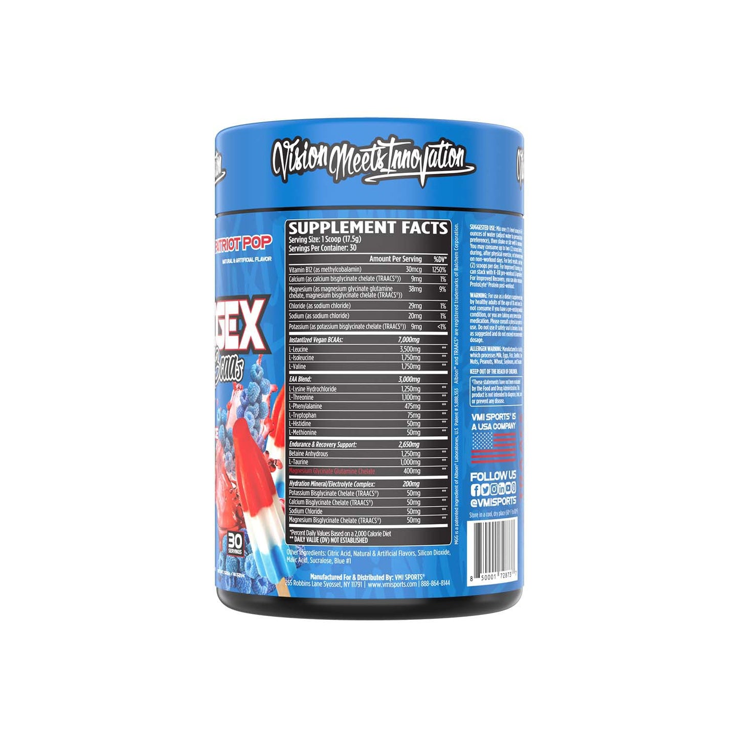 VMI Sports Aminogex Eaas/Bcaas - Patriot Pop