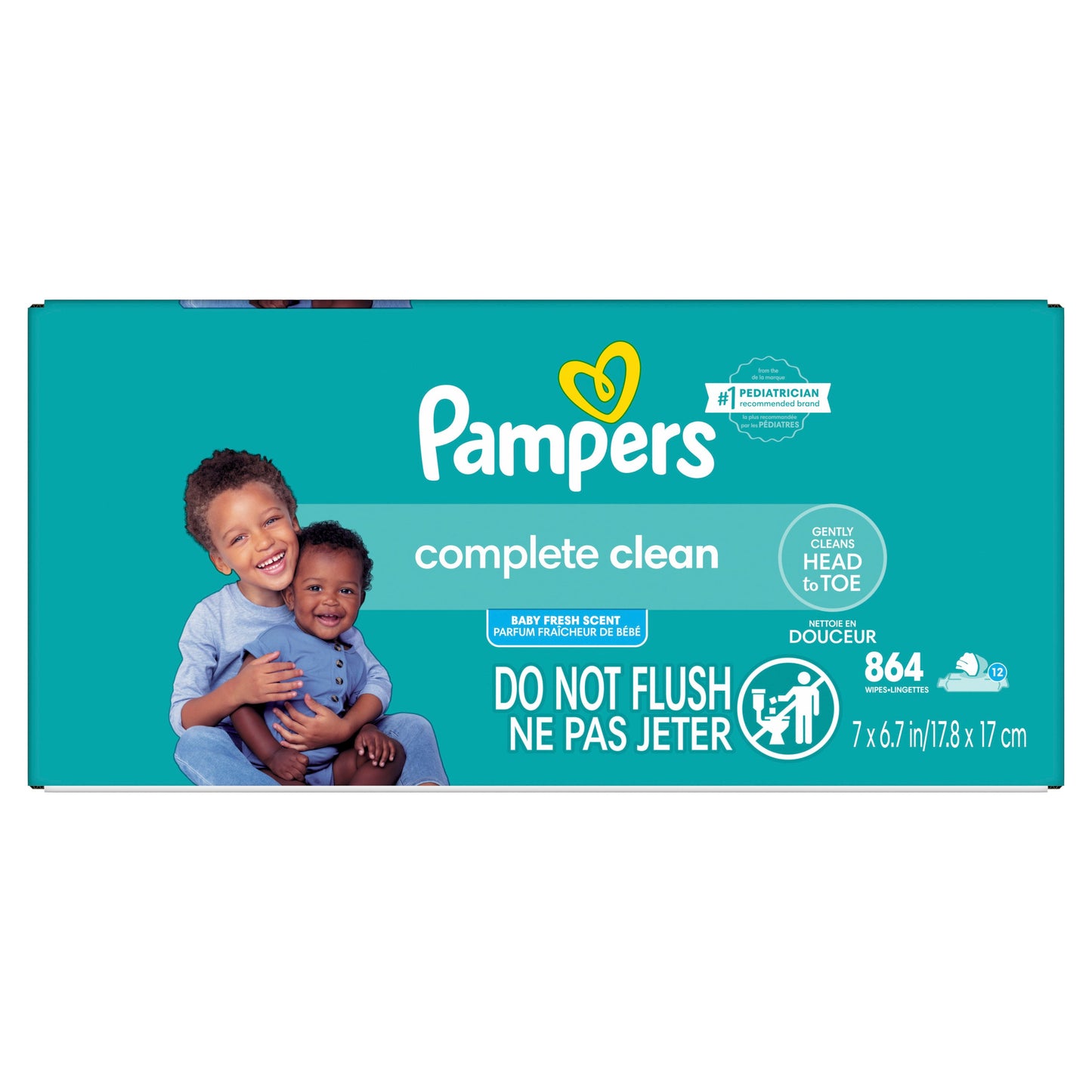 Pampers Baby Clean Baby Wipes - Fresh Scented 12 pk