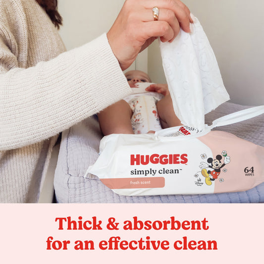 Huggies Simply Clean Baby Wipes - Fresh Scent, 3 pk