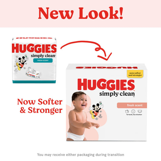 Huggies Simply Clean Baby Wipes - Fresh Scent, 11 pk