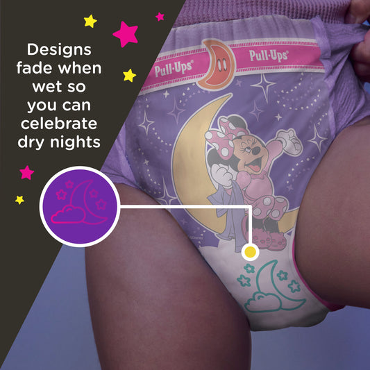 Pull-Ups Girls' Night-Time Potty Training Pants - 4T-5T