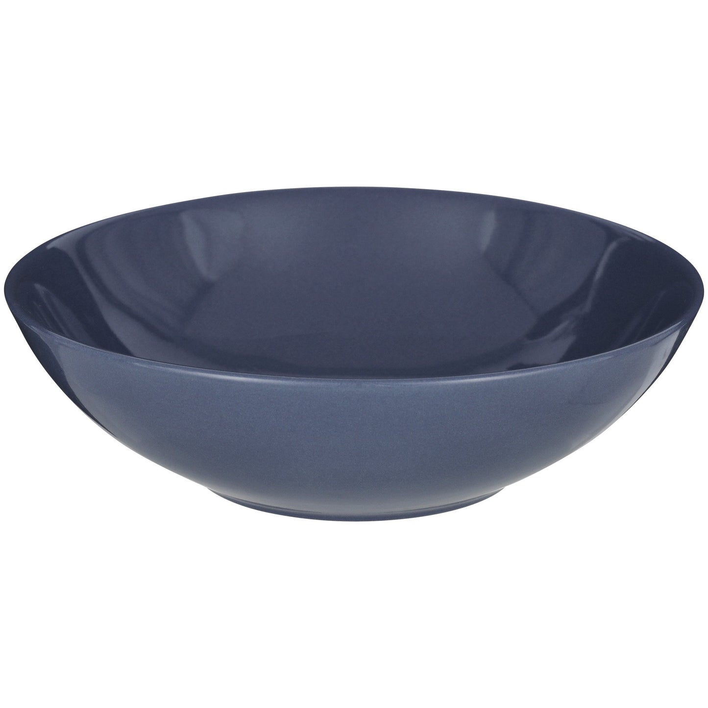 our goods Round Stoneware Dinnerware Set - Harbor Blue