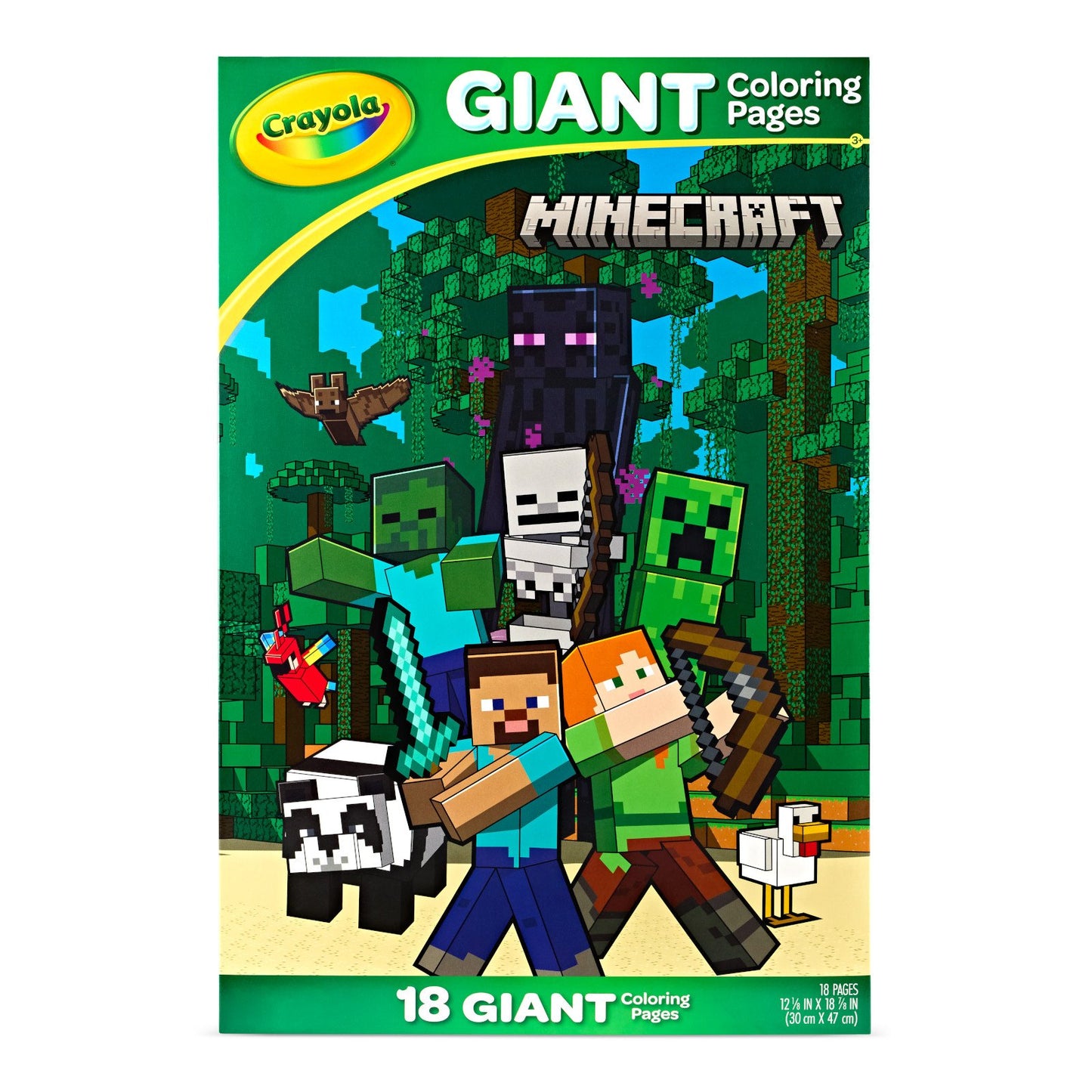 Crayola Minecraft Giant Coloring Pages