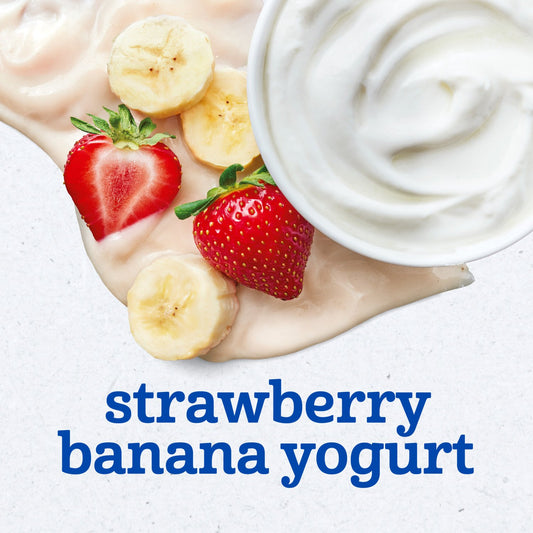 Gerber Stage 2 Baby Food Yogurt - Strawberry Banana, 4 oz Tubs
