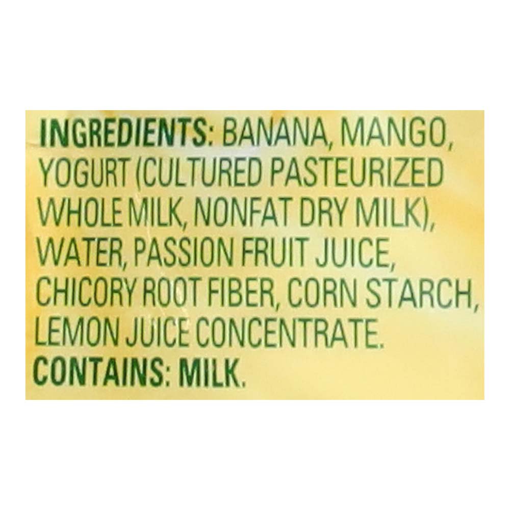 Beech-Nut Smoothie + Prebiotics Pouches - Banana, Mango, Passion Fruit & Yogurt