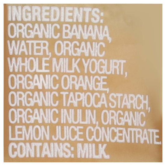 Beech-Nut Organics Stage 2 with Prebiotics Baby Food - Banana Orange