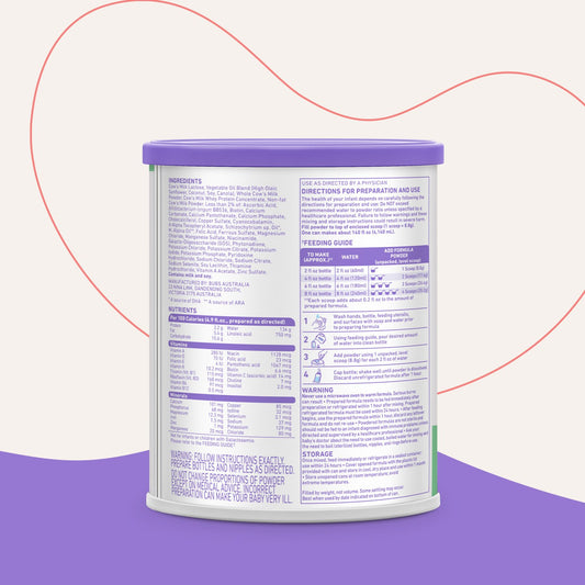 Bubs 365 Day Grass Fed Cow Milk- Based Infant Formula