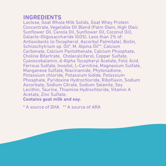 Bubs Goat Milk-Based Powder Infant Formula