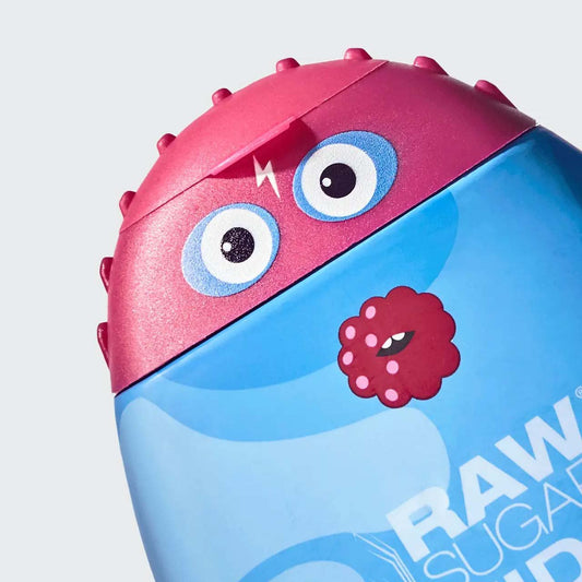 Raw Sugar Kids Vegan Bubble Bath + Body Wash - Superberry Cherry