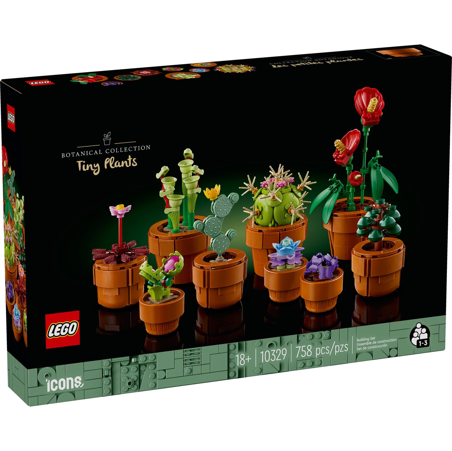 LEGO Icons Botanical Collection Tiny Plants Set