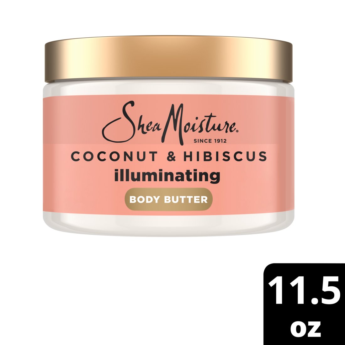 Shea Moisture Illuminating Body Butter - Coconut & Hibiscus