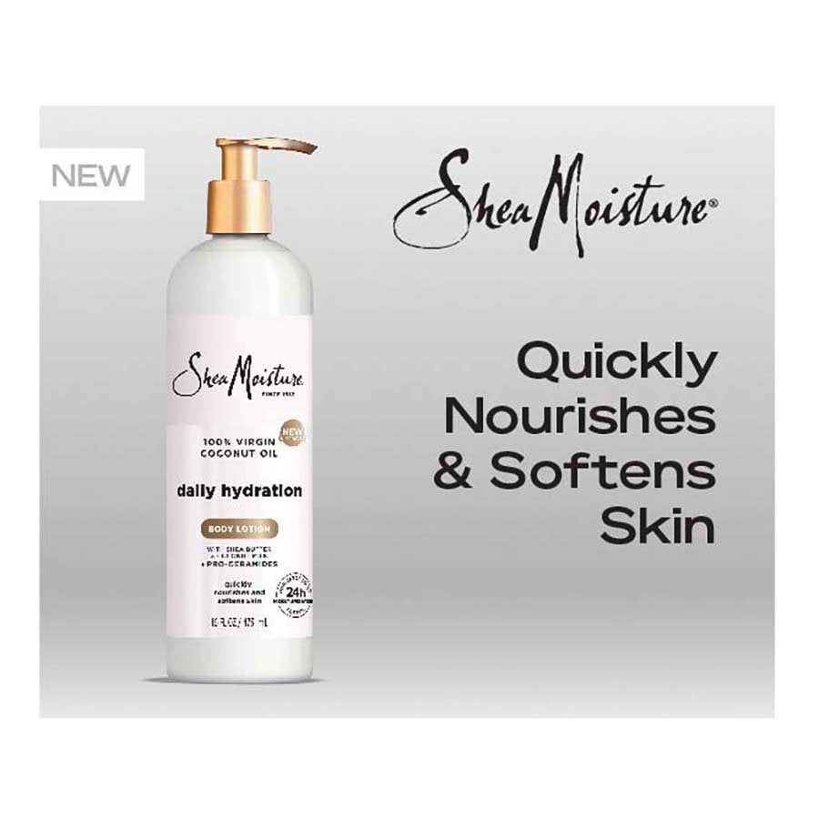 Shea Moisture 100% Virgin Coconut Oil Daily Hydration Body Lotion