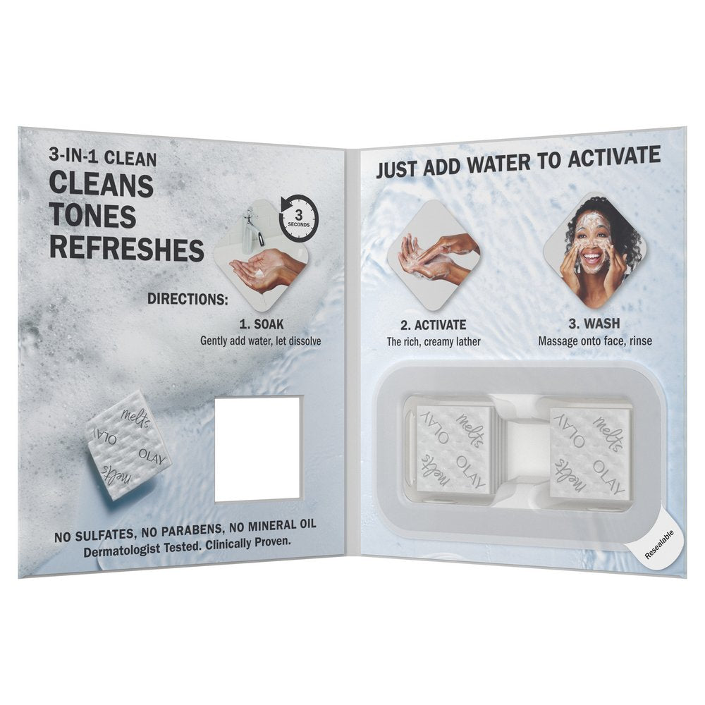Olay Cleansing Melts +Vitamin C Daily Facial Cleanser