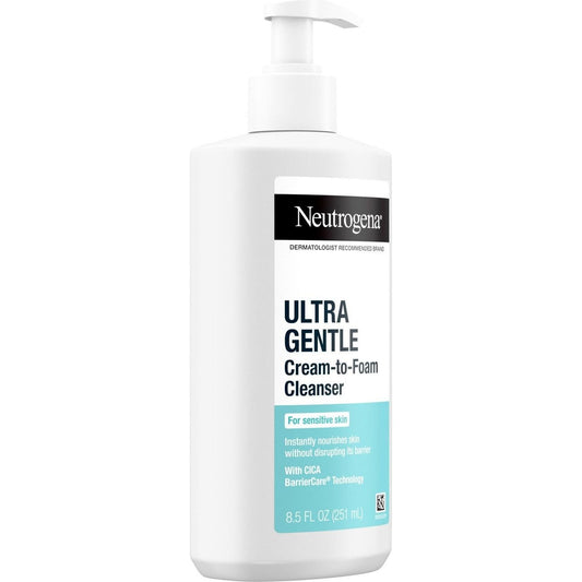 Neutrogena Ultra Gentle Cream-to-Foam Daily Facial Cleanser