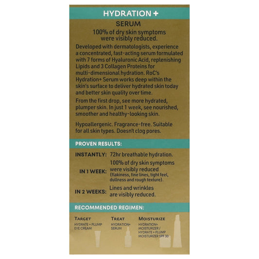 RoC Hyaluronic Acid Hydration+ Serum