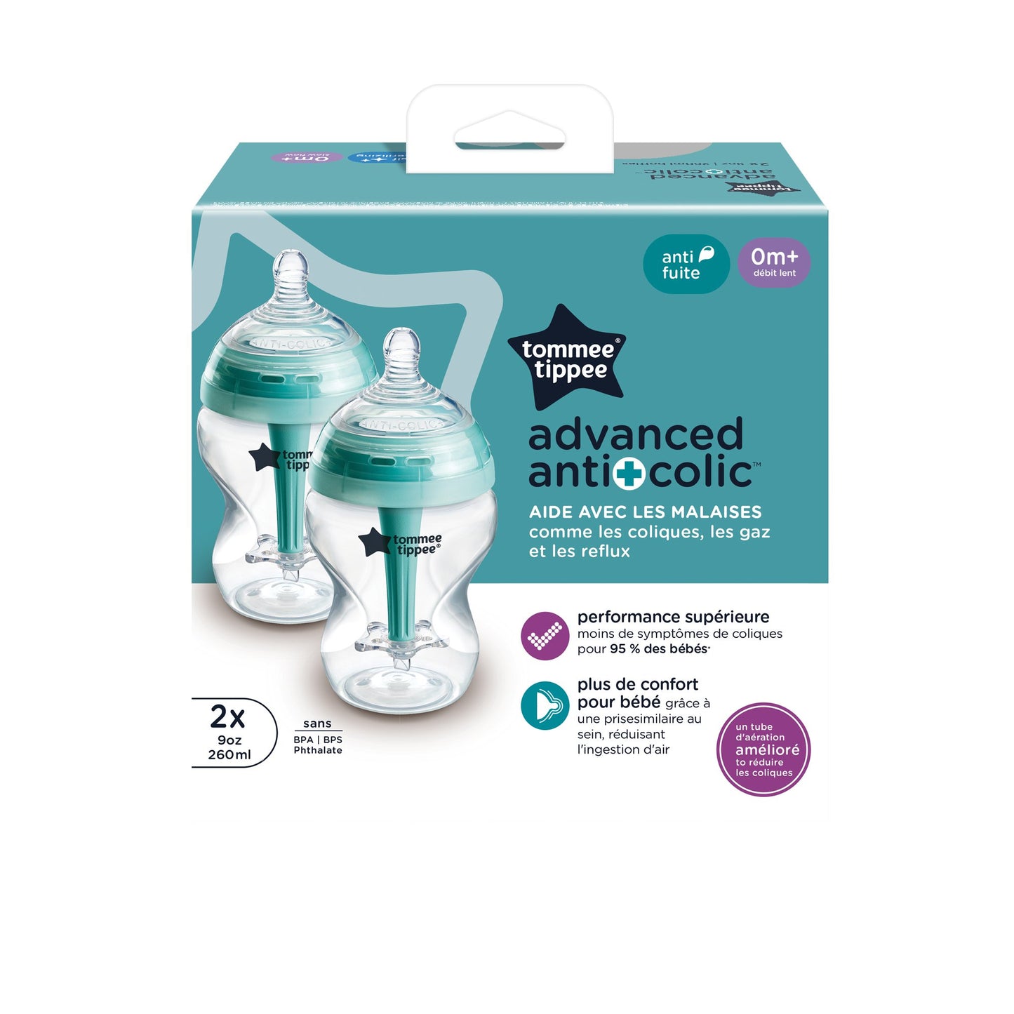 Tommee Tippee Advanced Anti-Colic Bottles
