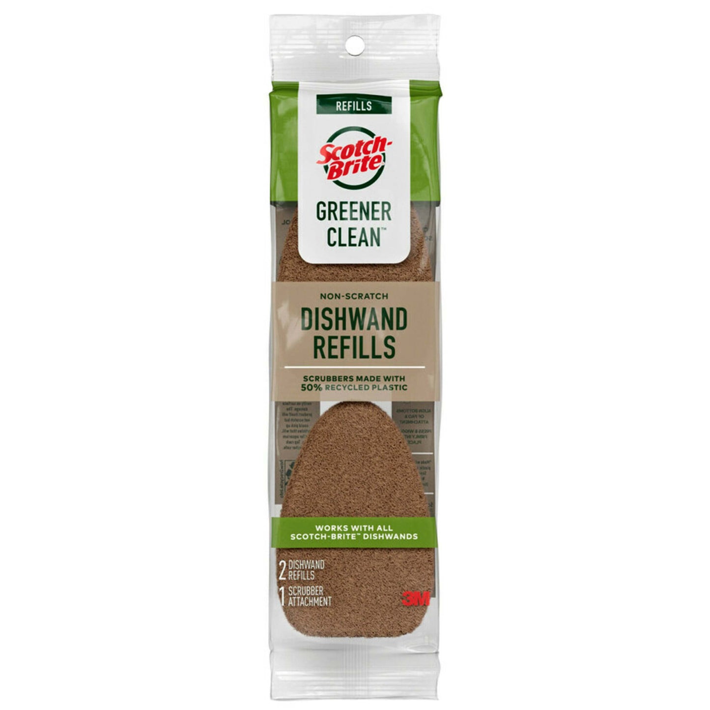 Scotch-Brite Greener Clean Non-Scratch Dishwand Refills