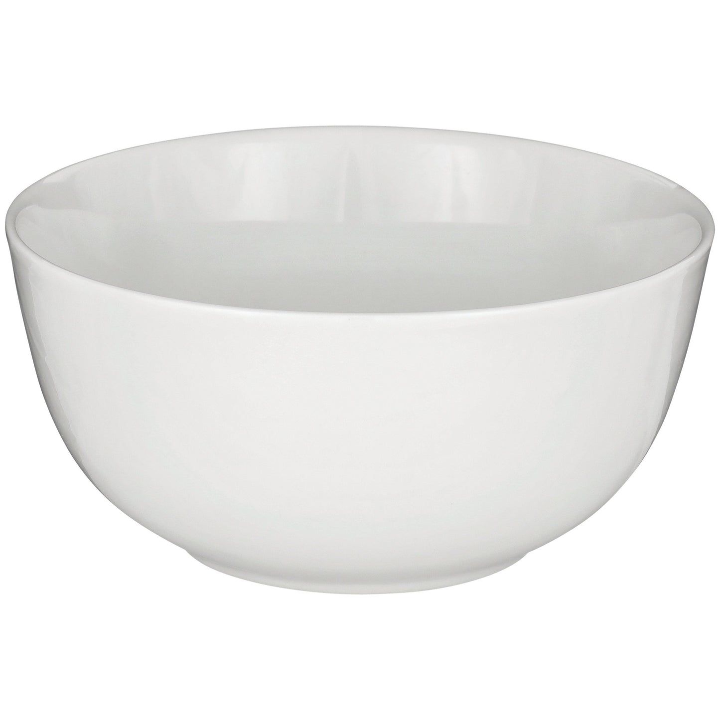 our goods Porcelain Round Dinnerware Set - Classic White