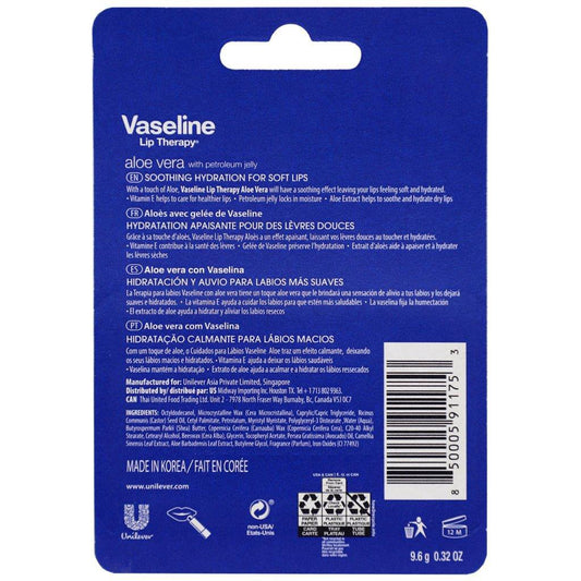 Vaseline Lip Therapy Lip Balm - Aloe Vera