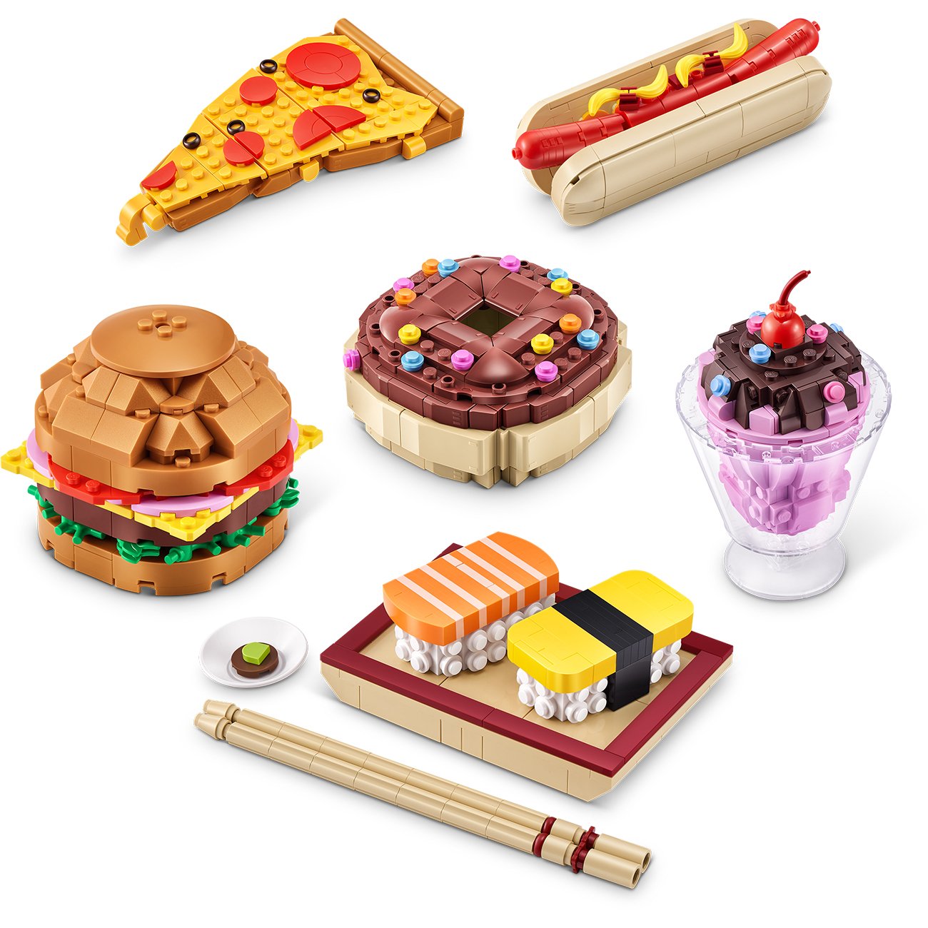 Zuru MAX Snacks Collection Building Bricks Capsule