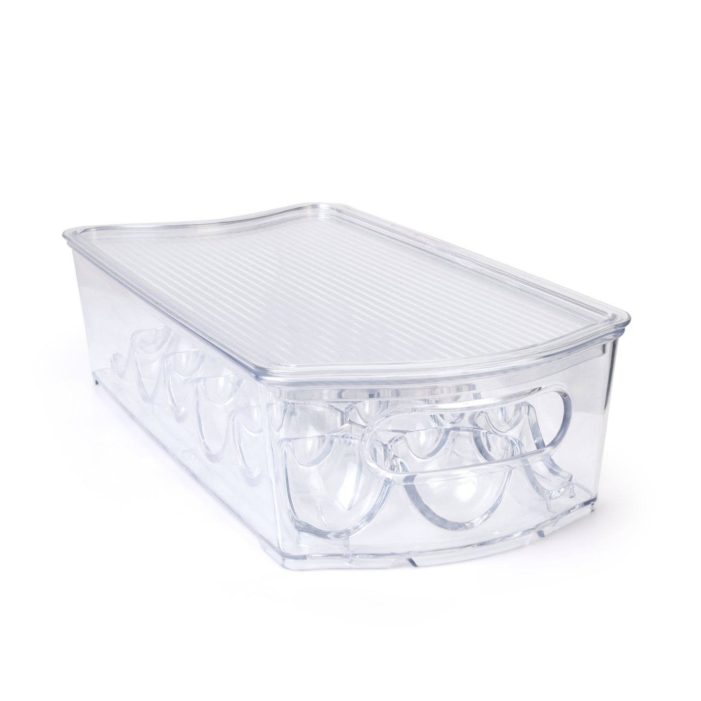 Smart Design 18-Egg Storage Bin with Lid