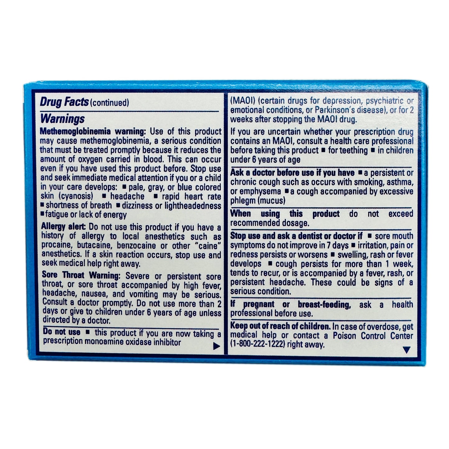 Diabetic Tussin Sore Throat & Cough Sugar Free Lozenges - Wild Cherry