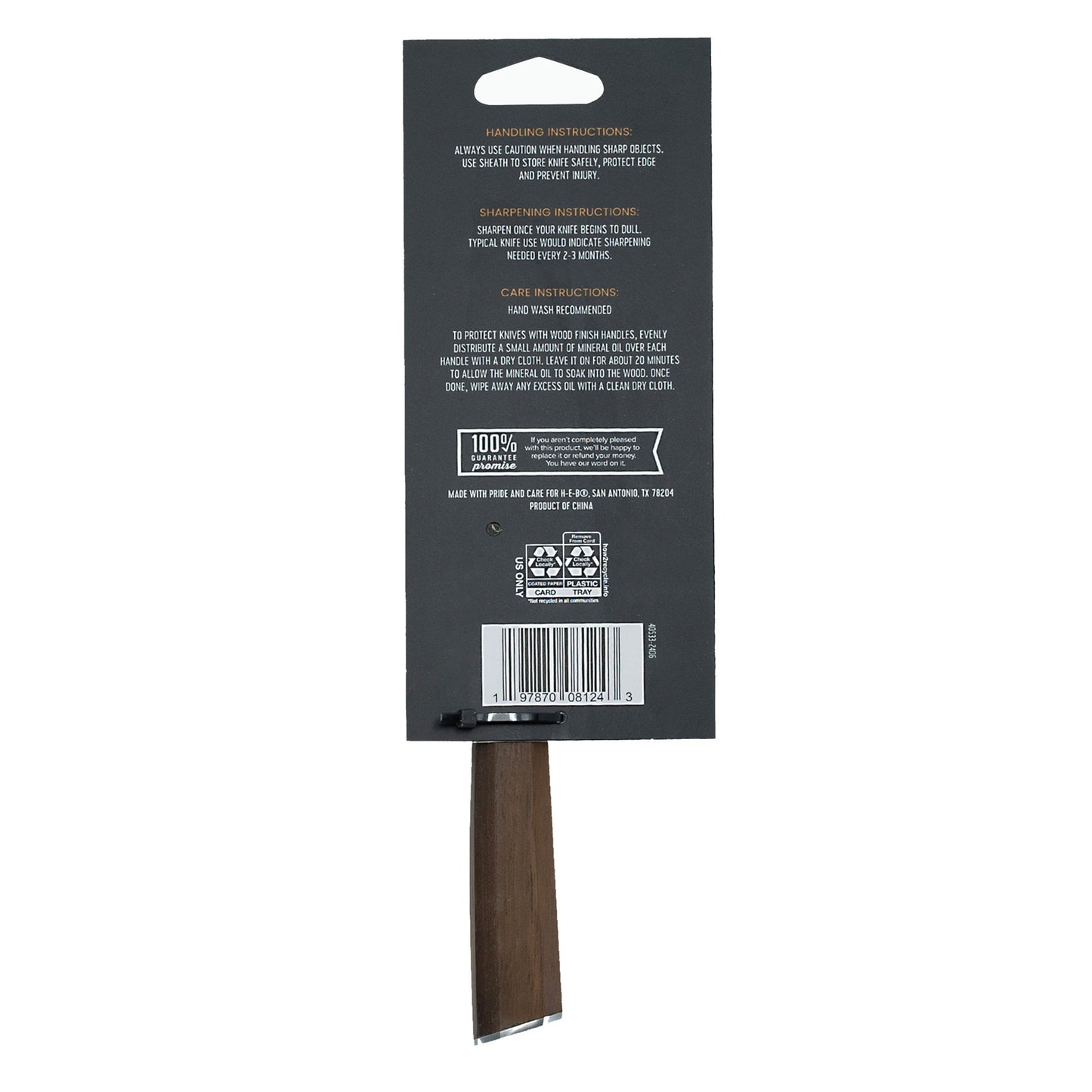 Kitchen & Table by H-E-B Paring Knife With Sheath