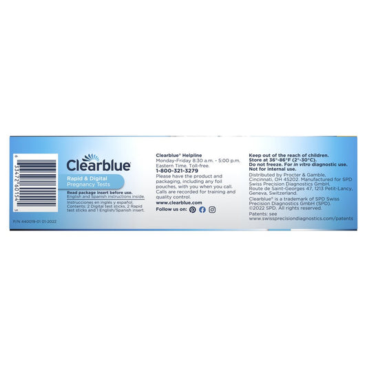 Clearblue Rapid Digital Pregnancy Test
