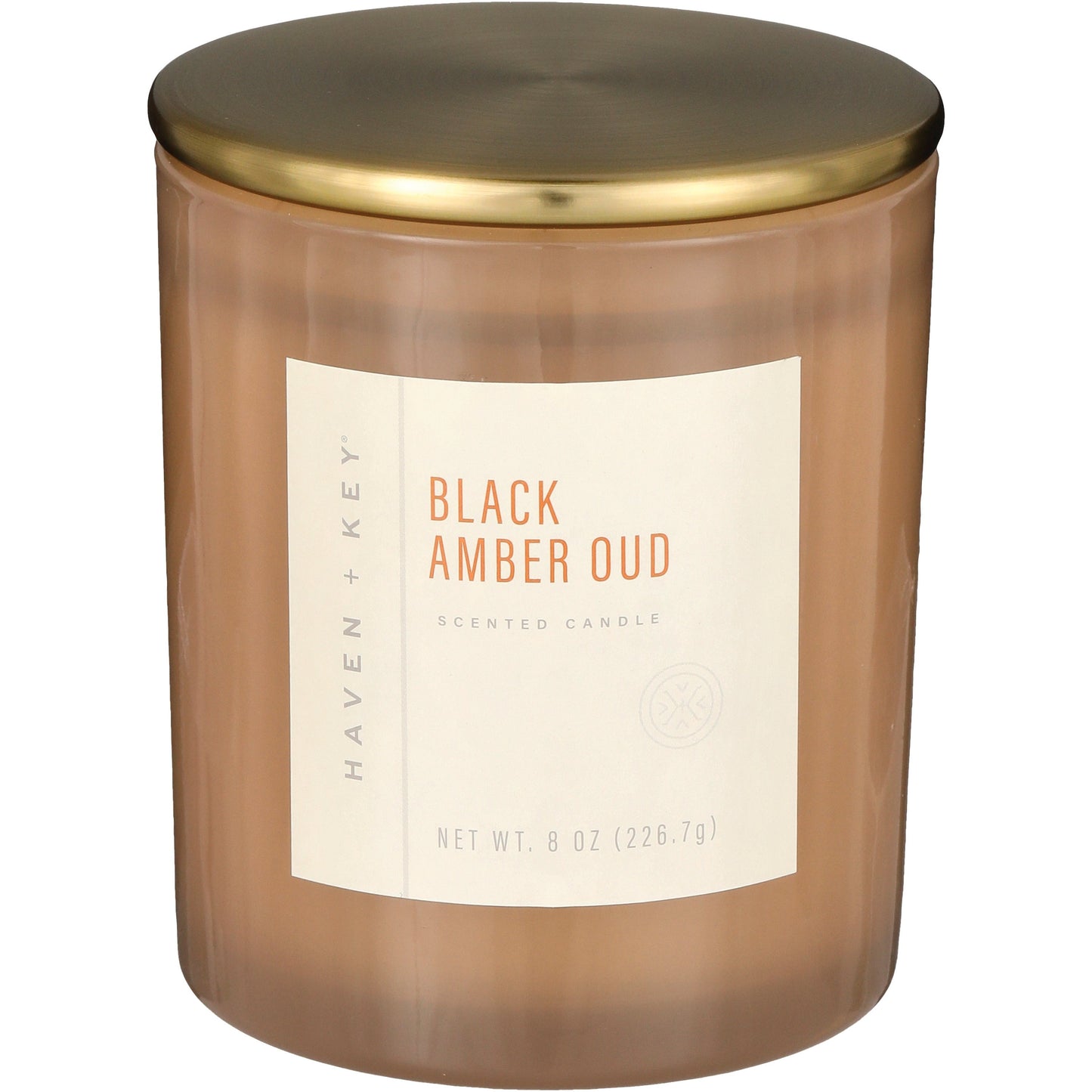 Haven + Key Black Amber Oud Scented Candle