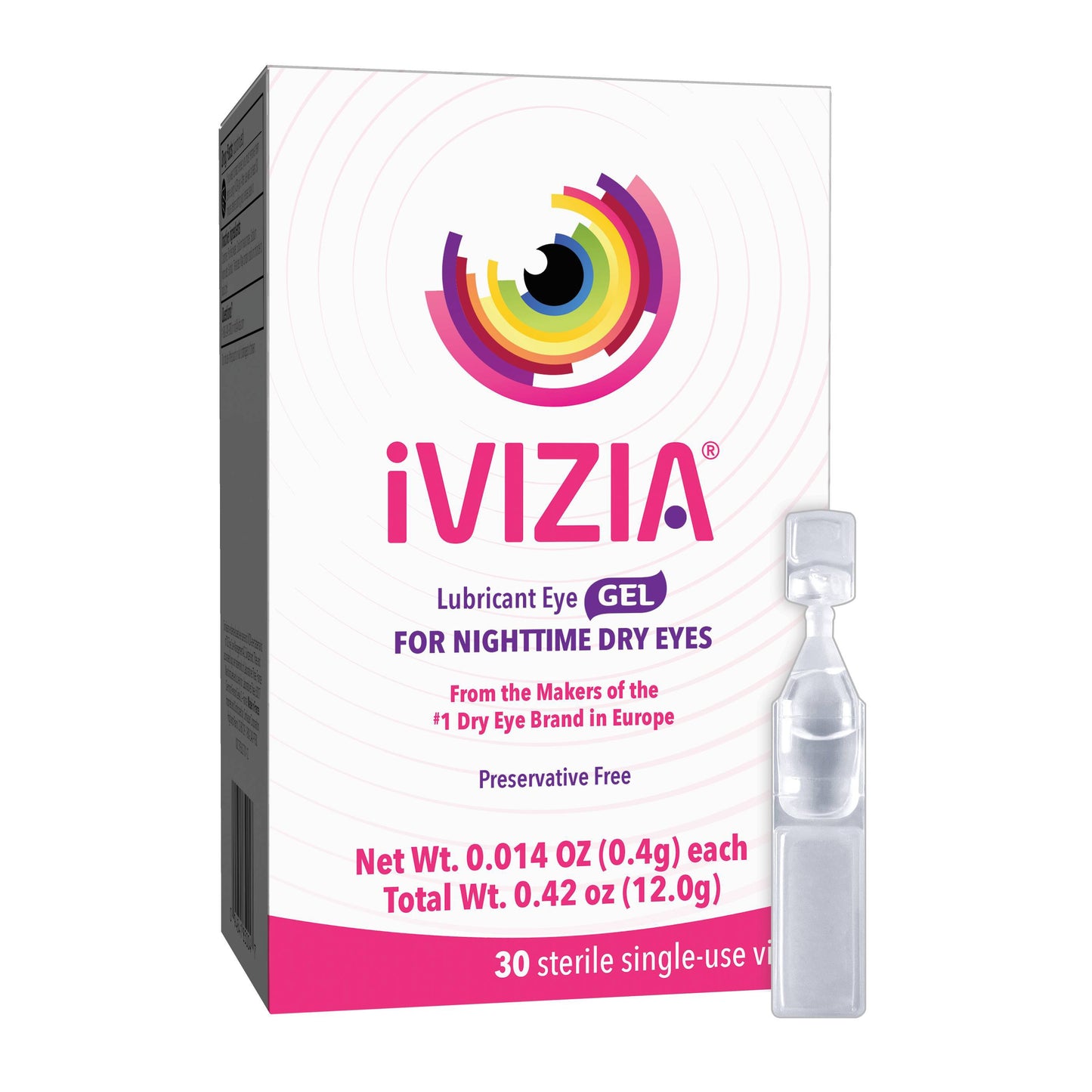 iVIZIA Lubricant Eye Gel for Nighttime Dry Eyes