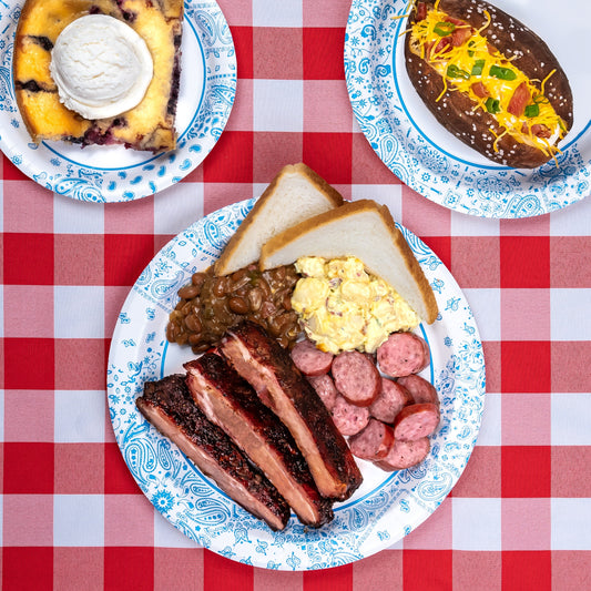 H-E-B Heavy Duty 10 in Dinner Paper Plates