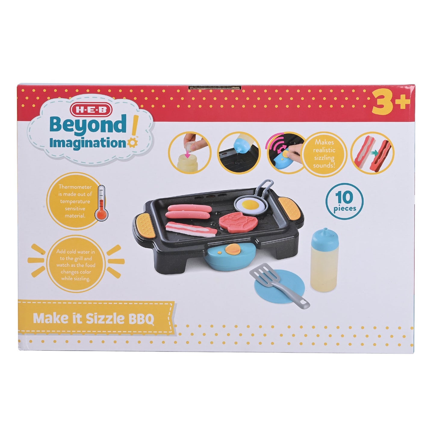 H-E-B Beyond Imagination! Make It Sizzle BBQ Grill Playset