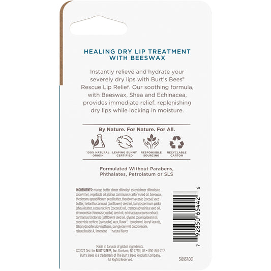 Burt's Bees Rescue Lip Relief