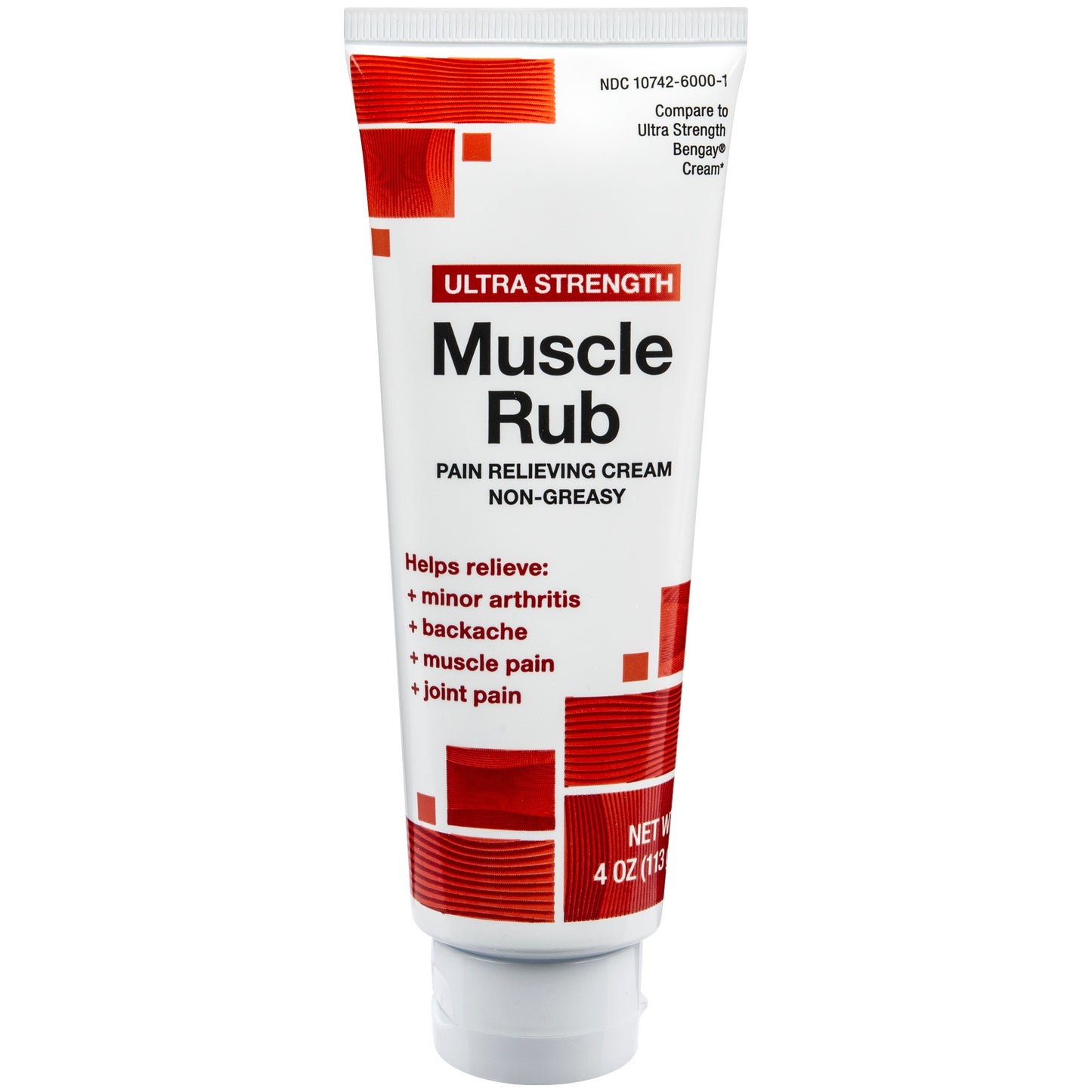 Mentholatum Ultra Strength Pain Relieving Muscle Rub Cream