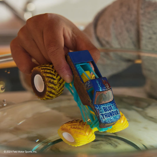 Monster Jam Mud Blasters Blue Thunder Truck