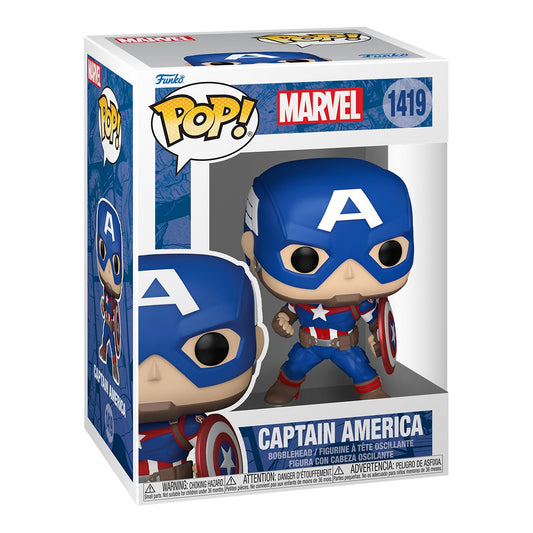 Funko Pop! Marvel New Classics Captain America Bobblehead