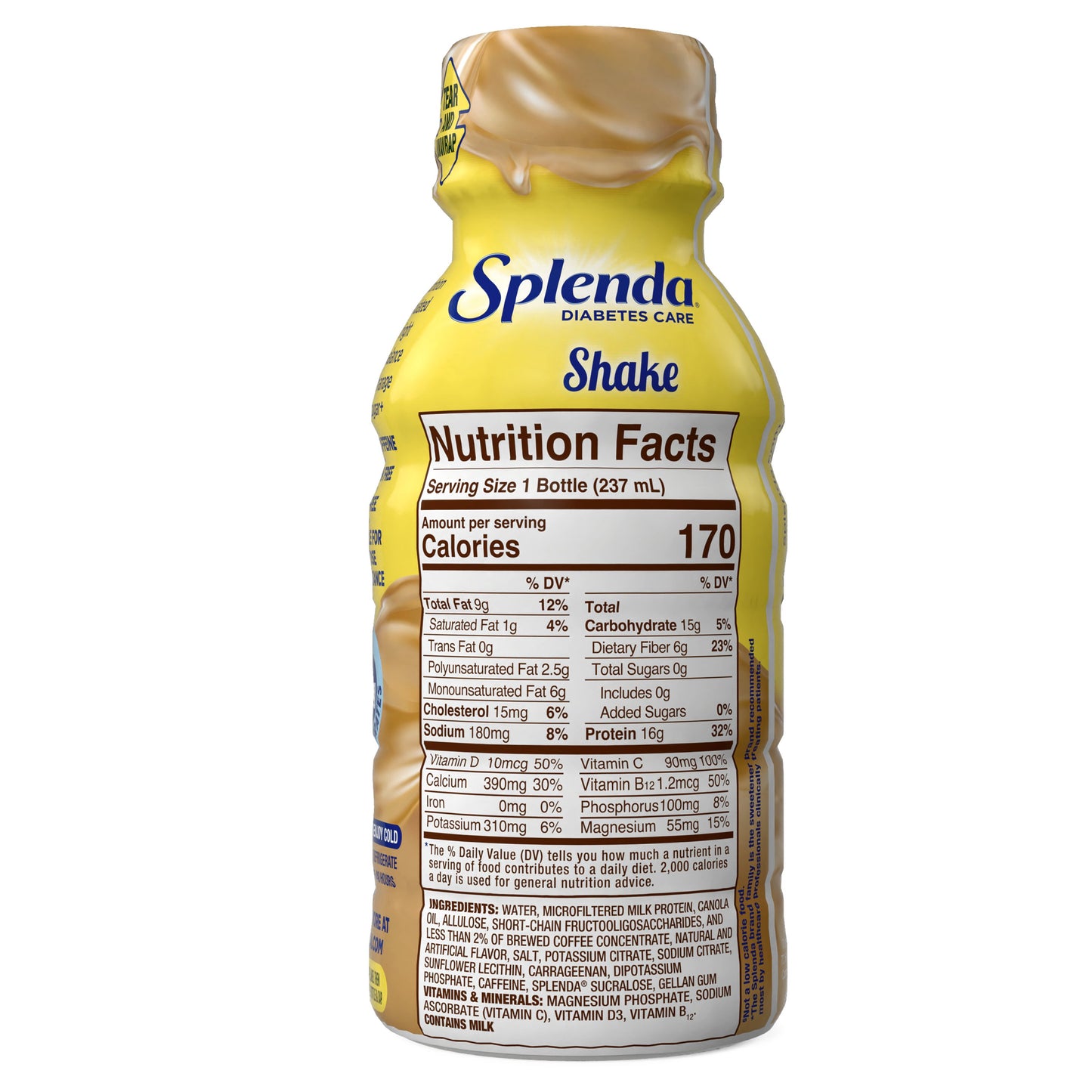 Splenda Diabetes Care Shake - Cafe Latte