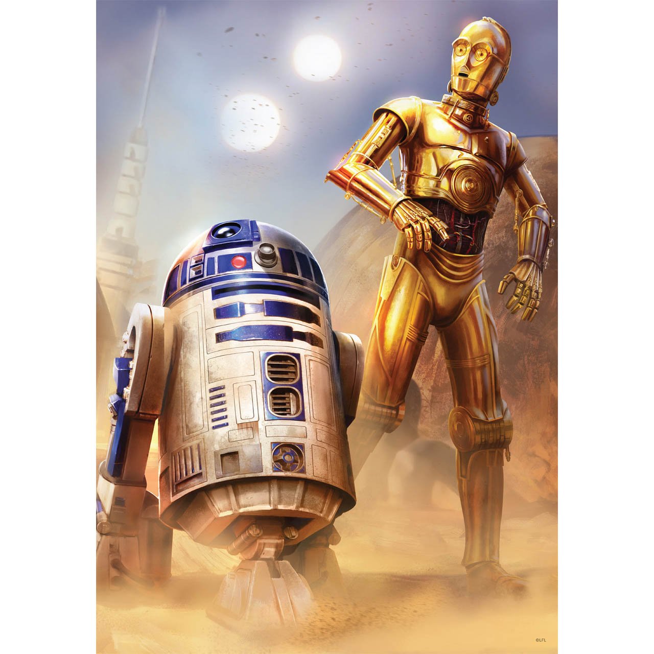 Buffalo Games Star Wars Droids at Tattoine Large Jigsaw Puzzle